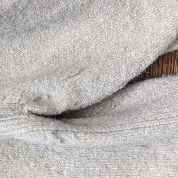 J. Crew V- Neck Front Pocket Tunic Sweater - Picture 7 of 7